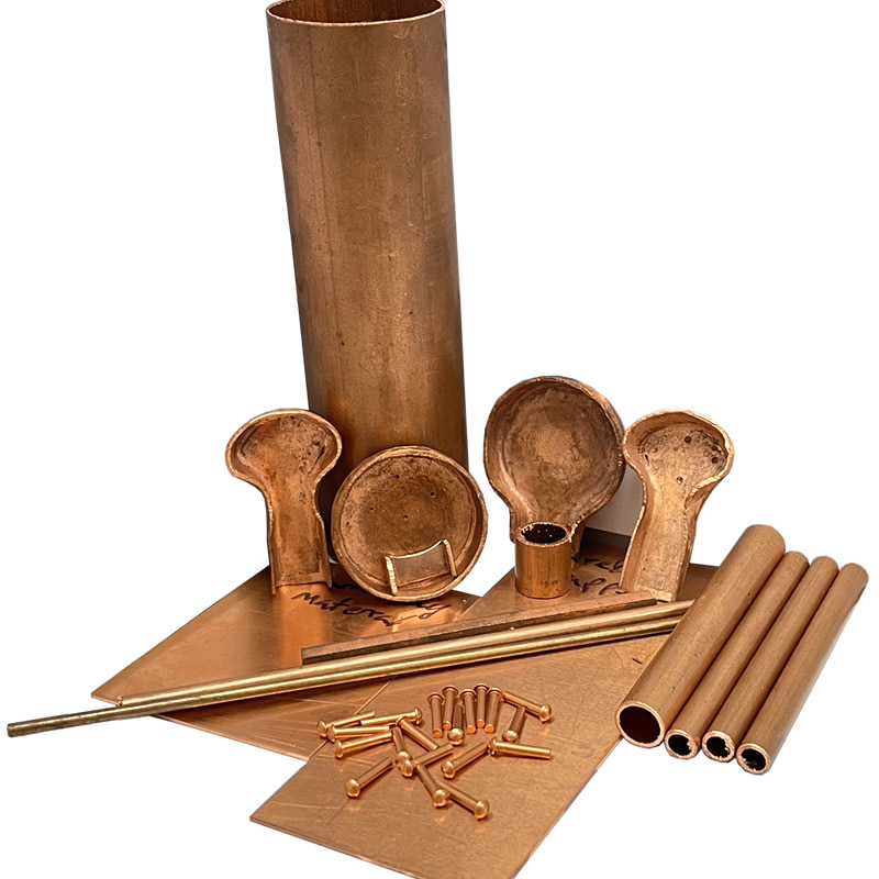 BAT 'O' Gauge Boiler Material Kit inc Flanged Plates