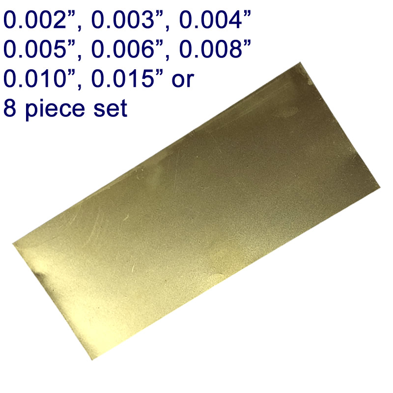 Brass Shim (0.002