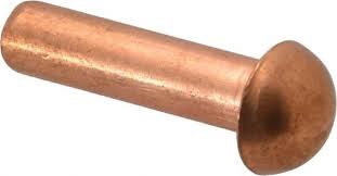 Copper Rivets R/H 1/16